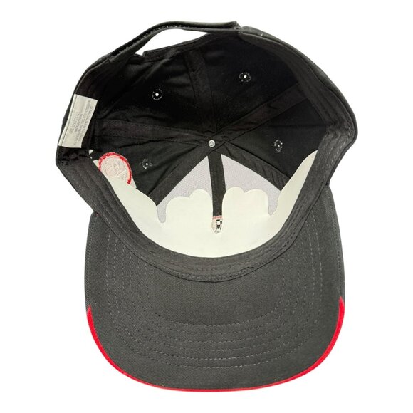 Coca-Cola NASCAR Bill Elliott No 43 Adjustable Black Red Baseball Cap Signature - Picture 5 of 6